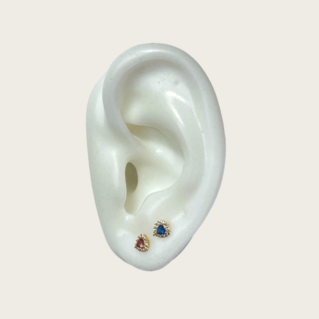 14K Gold Baby Earrings