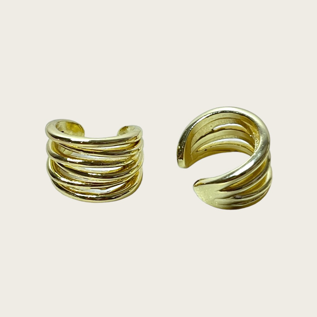 18k Brass Gold Plated Earrings