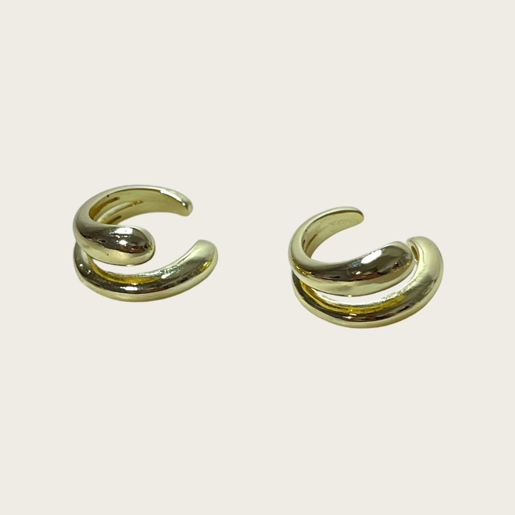 18k Brass Gold Plated Earrings