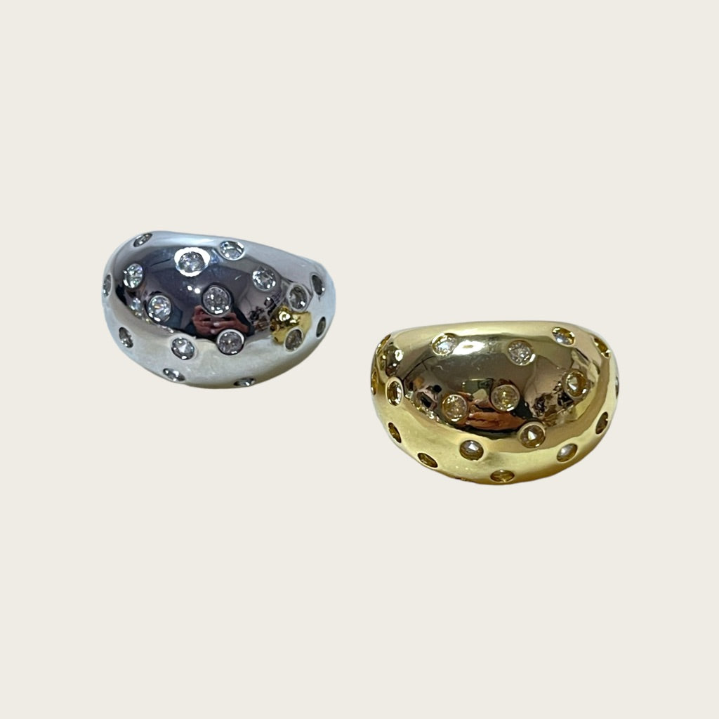 18K Brass Gold Plated Rings