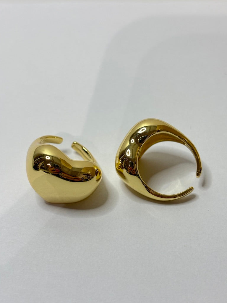 18k Brass Gold Plated Rings