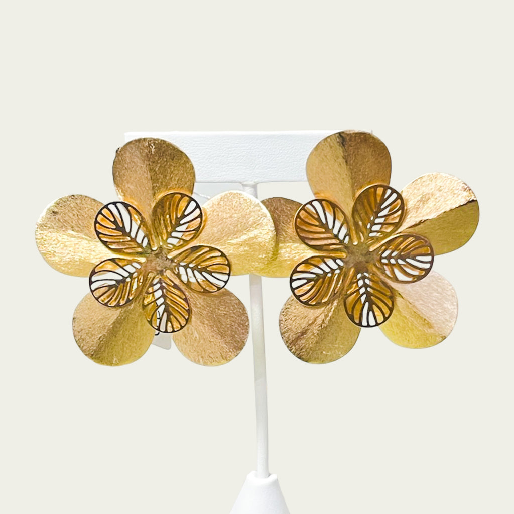 18K Gold Earrings