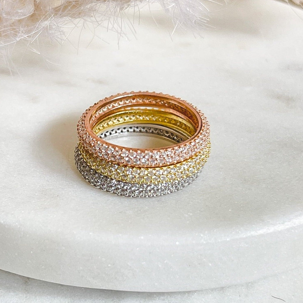 Sterling Silver Plated Rings