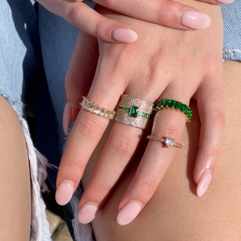 Brass Gold Plated Ring